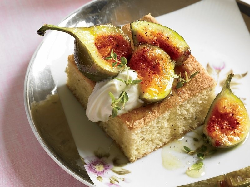 Thyme Cake Recipe With Figs and Black Pepper Morocco Gold