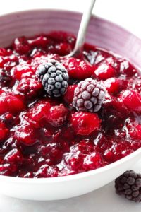 Blackberry Cranberry Sauce