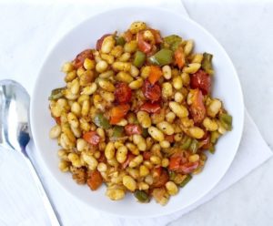 Greek Styled Roasted White Beans
