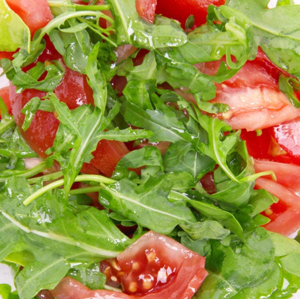 Healthy Tomato Vegetarian Salad