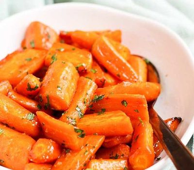 Honey Roasted Baby Carrots