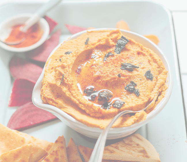 White Bean Pumpkin Hummus With Olive Oil