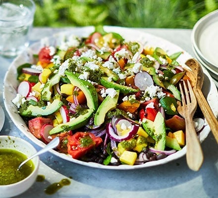 Epic Summer Salad With Evoo Summer And Mediterranean Diet