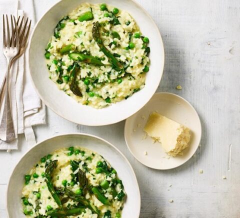 Vegetable Risotto With Extra Virgin Olive Oil