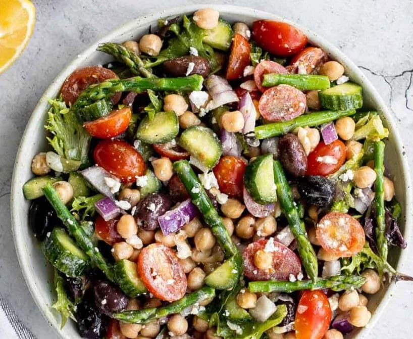 Mother's Day Lunch Asparagus Salad