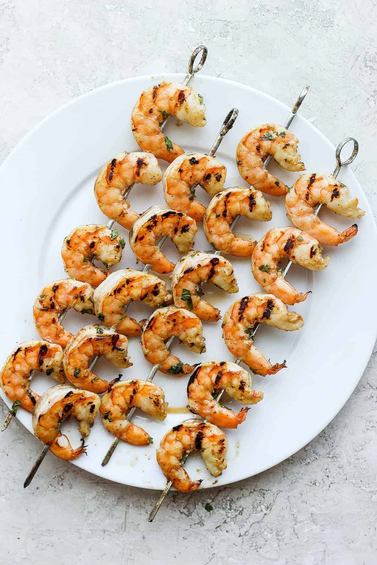 Grilled Shrimp Marinade With Extra Virgin Olive Oil
