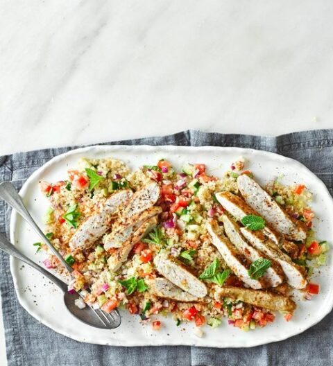 Quinoa Salad Using Extra Virgin Olive Oil